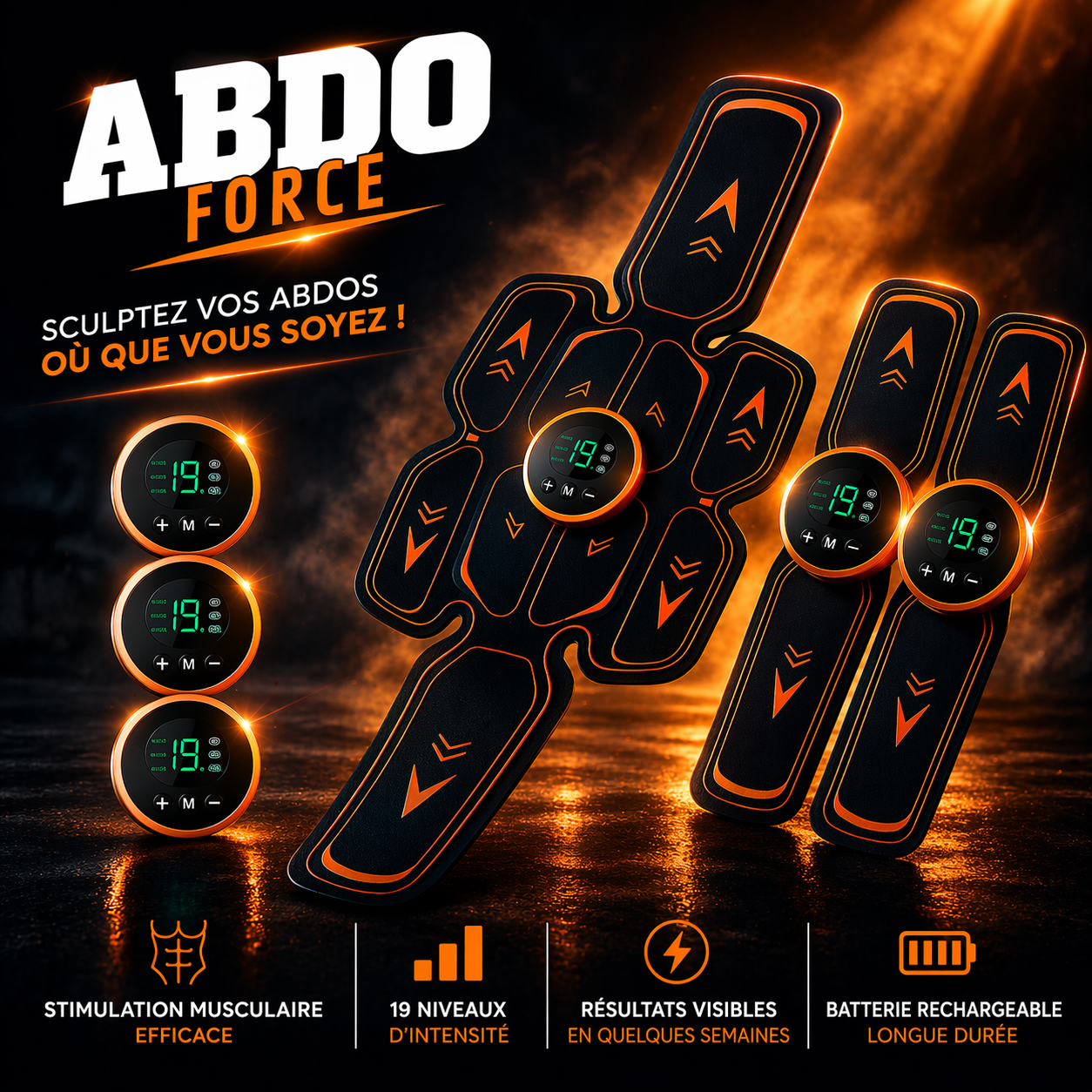 Pack abdominal AbdoForce