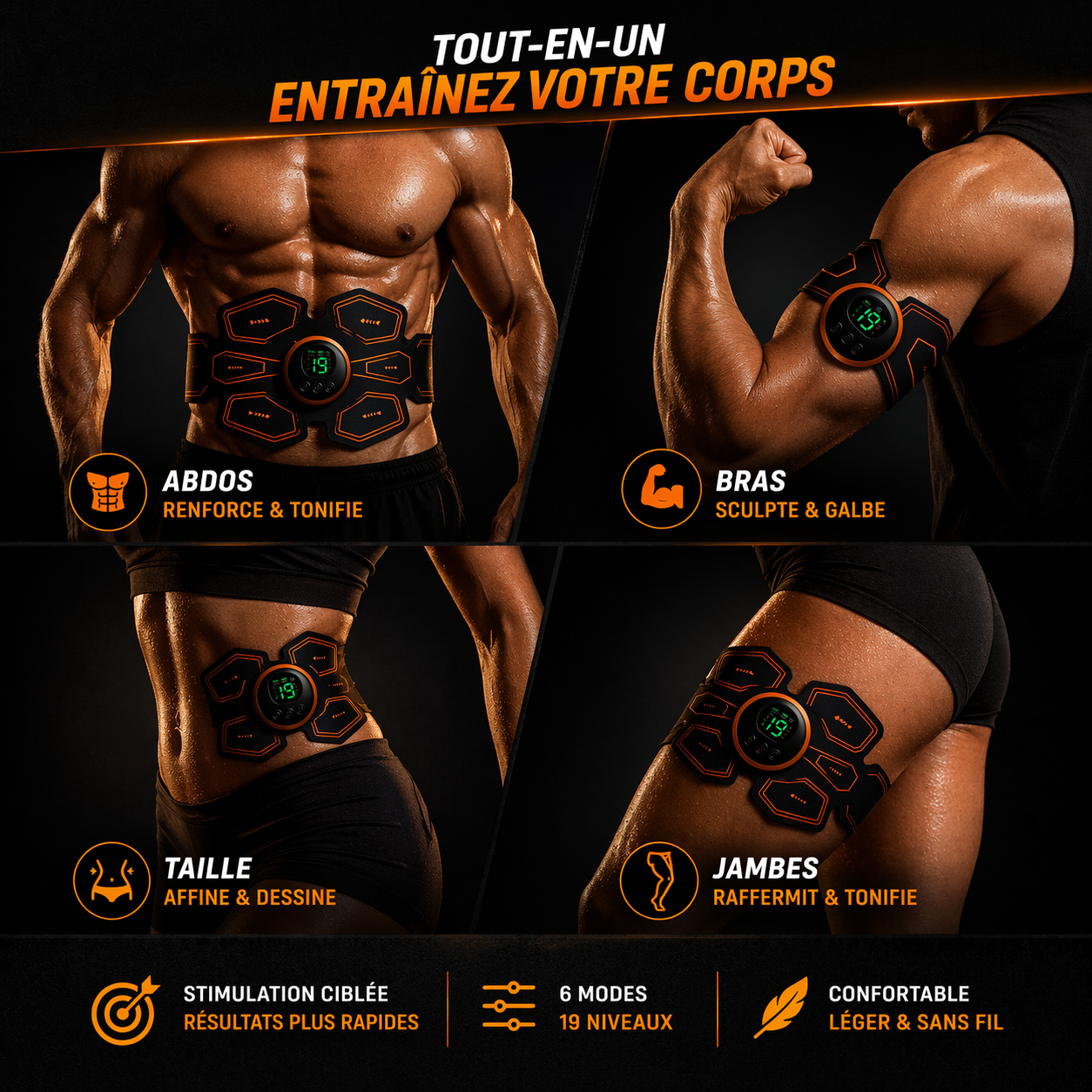 Pack abdominal AbdoForce