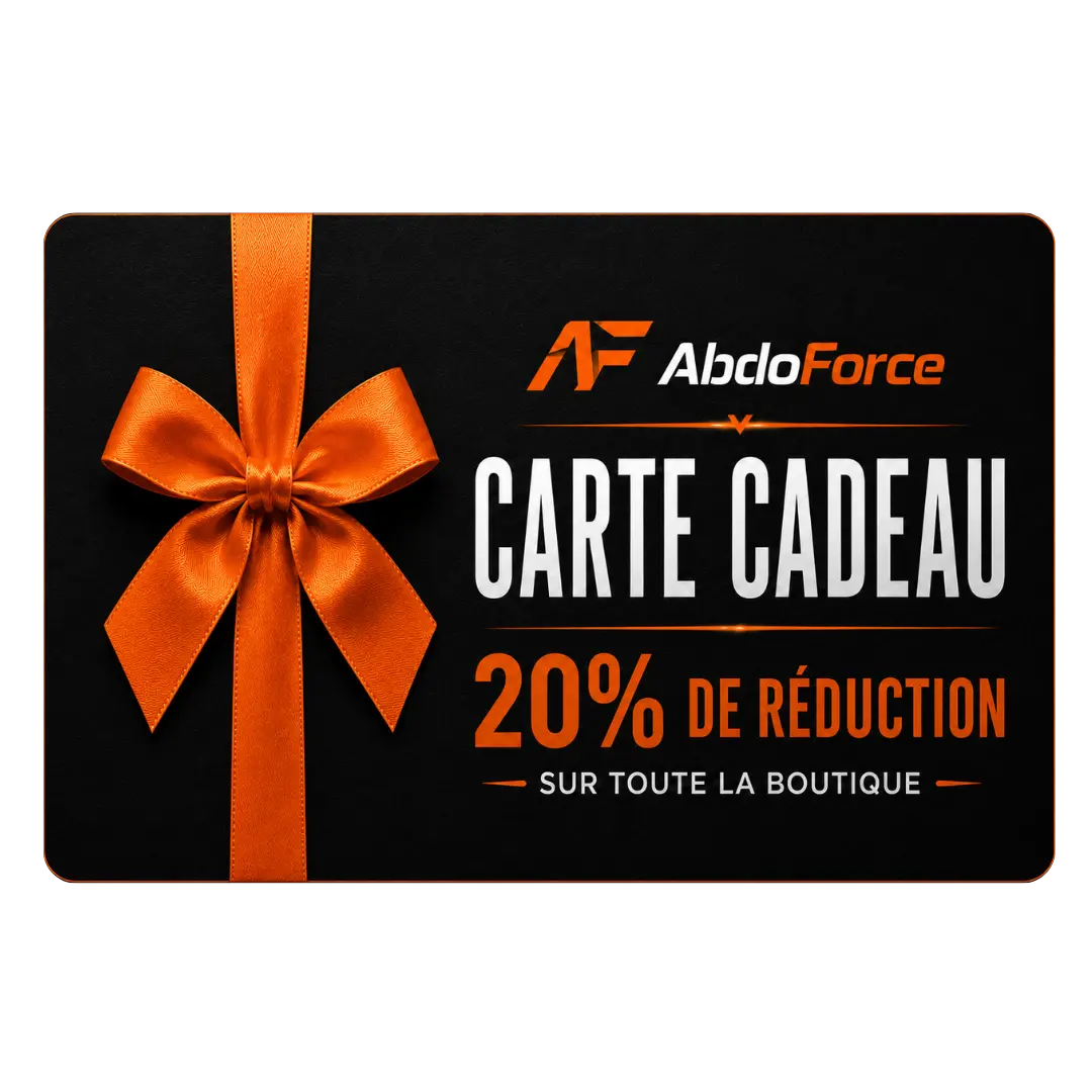 Carte cadeau 20% sur la boutique