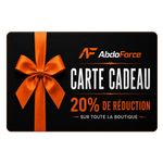 Carte cadeau 20% sur la boutique